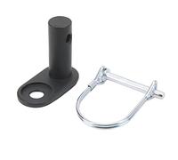 Yctze Premium Carbon Steel Bike Trailer Hitch Connector - Lightweight Hitch Coupler Accessory Easy Installation with Baby & Pet Compatibility - and Safe Bike Coupler Biking