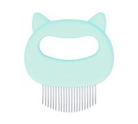 Yctze Premium Hair Comb - Deshedding & Dematting Brush Effortless Removal - Eco-Friendly Pet Grooming Tool, Shiny and Gentle Massage (Green)