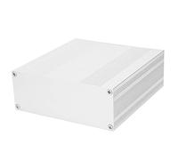 Yctze Premium Matte Silver Aluminum Project Box - 54x145x150mm Split Type Electronic Enclosure PCB Junction, Shielding, and Heat Dissipation, Easy Assembly and Installation