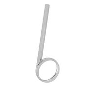 Yctze Premium Trumpet Valve Slide Metal Finger Ring, Replacement Accessory Trumpet Players, Finger Enhanced and Professionalism