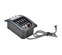 Yctze Professional 5 Band Preamp EQ with Piezo Digital Tuner Pickup Acoustic Guitar - On-the-Move Tuning with Backlight LCD Visibility, Accurate Tuning, and Complete Accessories Included