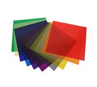 Yctze Professional Color Film for Studio Lighting, Gel for Photographic and Film Color, Multi-Purpose Use for Projects (11pcs)