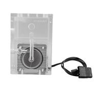 Yctze Quiet Water Cooling Pump for PC CPU Liquid Cooling System, PC Pump Reservoir Combo with Large 4P Small 4Pin Connector for Computer PUB EG6 FX Integrated Centrifugal