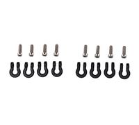 Yctze RC Car Tow Shackle Hook Metal Bumper Trailer Compatible with Axial SCX24 JLU Easy Installation Upgrade Parts