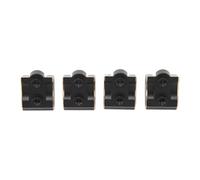 Yctze RC Link Mount, Brass Black Stable Rustproof Upgrade Parts, for Axial SCX10 II AR44 Axles 1/10, with Chamfered Edges & Hard Coating