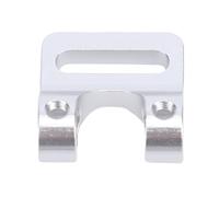 Yctze RC Modular Fairlead Tube Bumper Winch Guide, Multi Angle Adjustment Durable Alloy Guide, Fairlead Tube with Alloy Design, Ideal for 1/10 Scale RC Car (Silver)