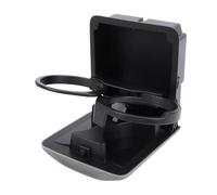 Yctze Rear Center Console Cup Holder Divider 66150SA100ND Sturdy Secure Double Drink Holder Replacement 2003-2008 Center Console Cup Insert Interior Accessories (Gray)