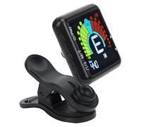 Yctze Rechargeable 2-in-1 Metronome Tuner Clamp/Holder-on for String Instruments - Accurate Tuning and Rhythm for Guitar, Bass, Ukulele, Violin, Banjo