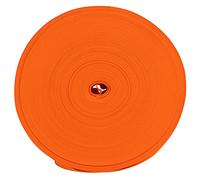 Yctze Reflective Ribbon - Soft, & Flexible Fluorescent Tape Enhanced Night Visibility, Clothing, Projects, Sports Gear, and Pet - 50 Yards Roll (Fluorescent Orange)