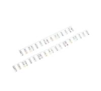 Yctze Removable Piano Keyboard Stickers 61 Keys Color-Coded Note Labels for Easy Learning and Practice - for Beginners and