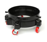 Yctze Rolling Bucket Dolly Heavy Duty Drum Dolly with Wheels Bucket with 5 Swivel Casters for Car Washing Gardening Moving Heavy Items
