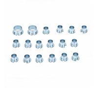Yctze Running Board Motor Bracket Bearings Bushings Motor Bracket Bearing Bushings Bearing Sleeves Steel Replacement Parts with Protection
