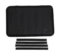 Yctze RV Door Window Shade Foldable Blackout Curtain for RV Trailer with Reflective Silver Coating Oxford Fabric Hook and Loop Fastener 25x16 Inches