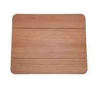 Yctze RV Tabletop Solid Wood Folding Table Top 600x480x20mm Steam Treated Square Desktop with Rounded Corners Pre Drilled Holes for Caravan Trailer Yacht Boat Dining
