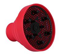 Yctze Salon Folding Hairdryer Hair Blower Diffuser Cover HighQuality Silicone Styling Tool for Even He Hair Dryer Cover Dryer Diffuser Hairdryer Blower Hairdre (Red)