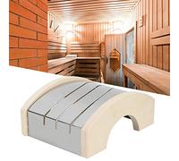 Yctze Sauna Room Lampshade Light Cover - High-Temp Resistant Stainless Steel & Wood Lamp Shade for Steam Room Accessories