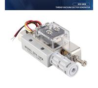 Yctze SCV?10CK PR1/4" Female Thread Pneumatic Negative Pressure Vacuum Ejector Generator - Efficient Air Vacuum Generator for Industrial Automation