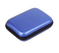 Yctze ,Shockproof & - Ideal for Cables,Earphones,and SD Cards - Available in,Red & D le,Storage Bag for Flash Drives,Electronic Accessories Bag,EVA Case for Cables,Travel Storage,EARP (Blue)