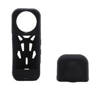 Yctze Silicone Protective Case Cover Fit for Insta360 X5 Shockproof Anti-Slip Soft Lens Cap with Precise Alignment 360° Filming Comfort Grip (1)