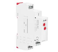 Yctze Single Function Din Time Relay - GRT8-A2 with Delay From 0.1 Seconds to Days, Two Options, LED Indicator, Compact Design Industrial Control Applications (AC230V)