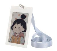 Yctze Smart ID Badge Holder NFC Customizable Clear Display for Visitor Passes and Student Cards 3.7in
