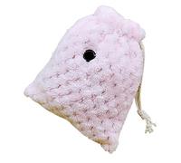 Yctze Soft Cotton Small Pet Sleeping Pouch for Hamsters & Sugar Gliders - Lightweight & Portable. Comfort for Small Animals. (Pink)