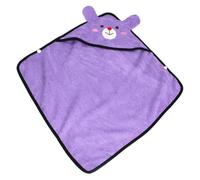 Yctze Soft Microfiber Pet Bathrobe for Small Dogs and Cats - Highly Absorbent Fast Drying Towel with Snap Button, Cozy Hooded Design in (L)