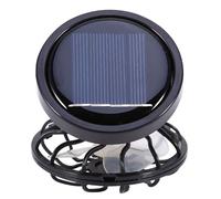 Yctze Solar Powered Mini Clamp/Holder On Fan for Air Conditioning, Outdoor Travel & Camping Cooling