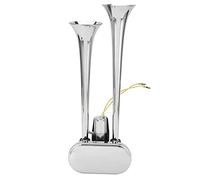 Yctze Stainless Steel Car Horn, 150DB Sound, 24V 4A for Trucks, Boats, and Trains