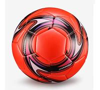 Yctze Standard Size 5 Leakproof Soccer for Training and Competition - Design in Vibrant Blue for 11 Players (red whirlwind Size 5)