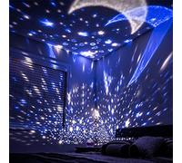 Yctze Star Night Light Projector - Black 13x13x13.5cm, Plastic & Metal, Romantic LED Night Light Kids, Versatile Home, Parties, and Classrooms, Great Gift Children! (Colourful)