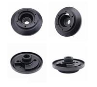 Yctze Steering Wheel Hub Adapter E46 Aluminum Alloy Replacement | Aluminum Alloy,Black Coating,Rustproof Finish,Vehicle Modification,318i 325xi 330Ci Fitment,Car Hub Spacer