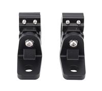 Yctze Sturdy Aluminium Alloy UTV Whip Light Mount Light Bar Bracket Easy Installation Fits 1.75to 2 Inch Roll Cage Clamp, 360° Rotation for Maverick X3 Rzr XP 1000 900 Sand Rails SxS
