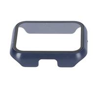 Yctze Stylish PC Protective Case with Tempered Glass Screen Protector for Full Coverage of - Easy Install & User-Friendly Design (Midnight Blue)