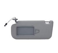 Yctze Sun Visor Gray Anti Glare Replacement for Elantra 2007 to 2010 with ABS Reinforced Plastic and Elastic Cotton (Left Driver Side: 852012H0208M)