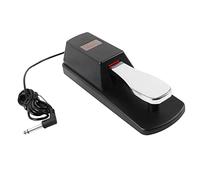 Yctze Sustain Pedal with Cable - Compatible with Electronic Keyboards and Digital Pianos - Metal Foot Pedal for Enhanced Performance