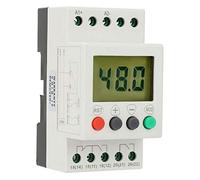 Yctze SVR1000 Single Phase Over Voltage Under Voltage Relay with LCD Display，Setting， for Motors Single Phase Relay，overvoltage Protector，undervoltage Protector， Motor Ove (AD48)