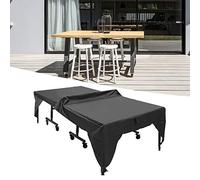 Yctze Table Tennis Table Cover 280x153x73cm, Durable, | polyester, Dust and weather protection, Easy to clean