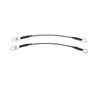 Yctze Tailgate Support Cable Straps, Steel Core Rubber Jacket Tailgate Lift Support Cables 433mm Direct Replacement for Ford Mazda Trucks Left Right Bed Access Repair