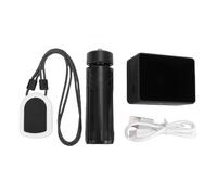 Yctze Thumb Camera 1080P FHD Wide Angle 128GB Water Proof Anti Shake Split Thumb Action Camera with APP Tripod for Outdoor Cycling Hiking Pet Life (Black)