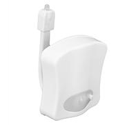 Yctze Toilet Light Motion Sensor, 8 Color Display LED Night Light, Automatic Hanging Human Body Motion Activated, Ideal for Bathroom Bedroom