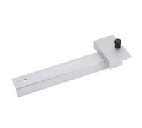 Yctze Track Saw Guide Rail Square, Aluminum Alloy Adjustable Angle -60 to 60 with 90 Right Angle Guide Rail Protractor for Precise Measuring and Cutting