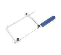 Yctze U Shaped Saw Frame Adjustable Cutting Tool with 6 Spiral Blades Ideal for Woodworking Jewelry Making Fret Hand Scroll and Coping Work Asb500