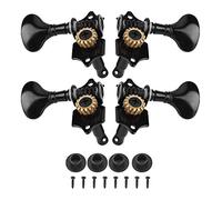 Yctze Ukulele Tuning Pegs Machine Heads Ukelele 4 Strings Hawaii Guitar - Musical Instruments/Instrument Accessories/Guitar & Accessories/Acoustic & Classical/Tuning Pegs (Black)