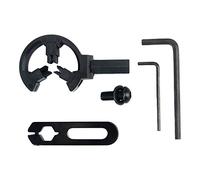 Yctze Universal Alloy Brush Rest for Compound and Recurve Bows, Essential Archery Accessory for and Beginners (Black)