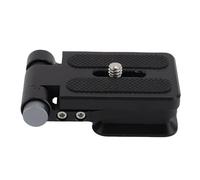 Yctze Universal Foldable Camera L Bracket Vertical Horizontal Quick Locking CNC Aluminum Alloy with 1/4 3/8 Inch Thread for DSLR Mirrorless Camera