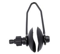 Yctze Universal Outboard Engine Flusher Ear Muffs with Garden Hose Quick Connect and Adjustable Steel Bracket, Fits Inboard and Outboard Engines