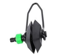 Yctze Universal Round Black Rubber Outboard Motor Water Flusher Muff, Equipped with Hose Adapter, Works for Most Outboard Engines