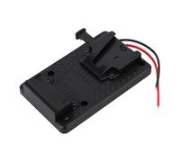 Yctze Universal V Lock Battery Plate V Mount Adapter Plate with 7 Outputs D Tap DC Ports for Camera LED Light DSLR BMPCC 4K 6K