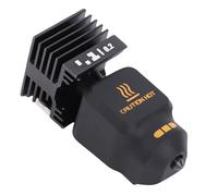 Yctze Upgraded Hotend Kit, 0.2mm Hardened Steel Nozzle with Nano Coating, Low Roughness Inner Wall Design, Quick Swap Magnetic Heating Block, Ideal for 3D Printer